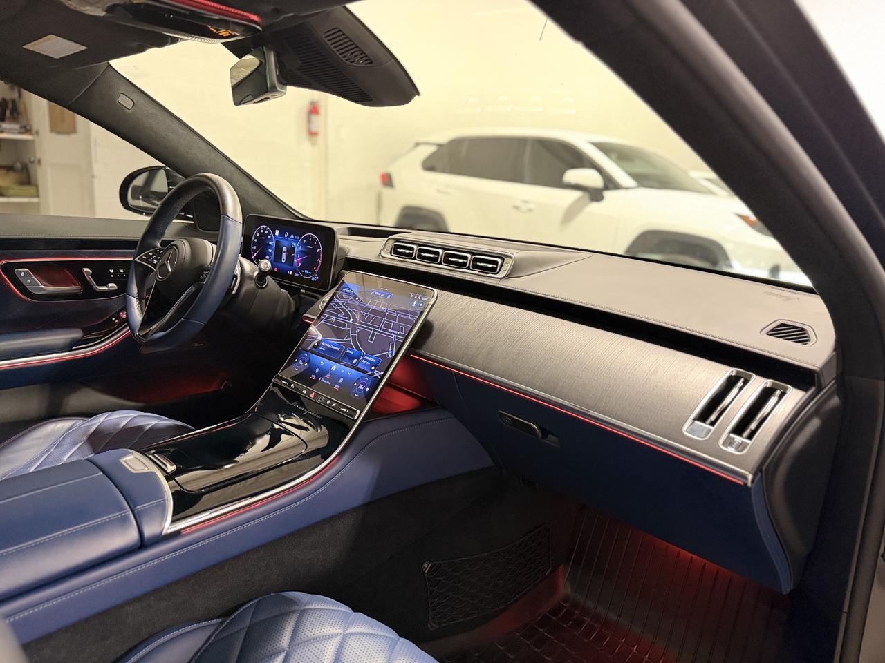 2022 Mercedes-Benz S-Class Mercades Manufaktur | Forgiato Rims | Blue INT | Photo