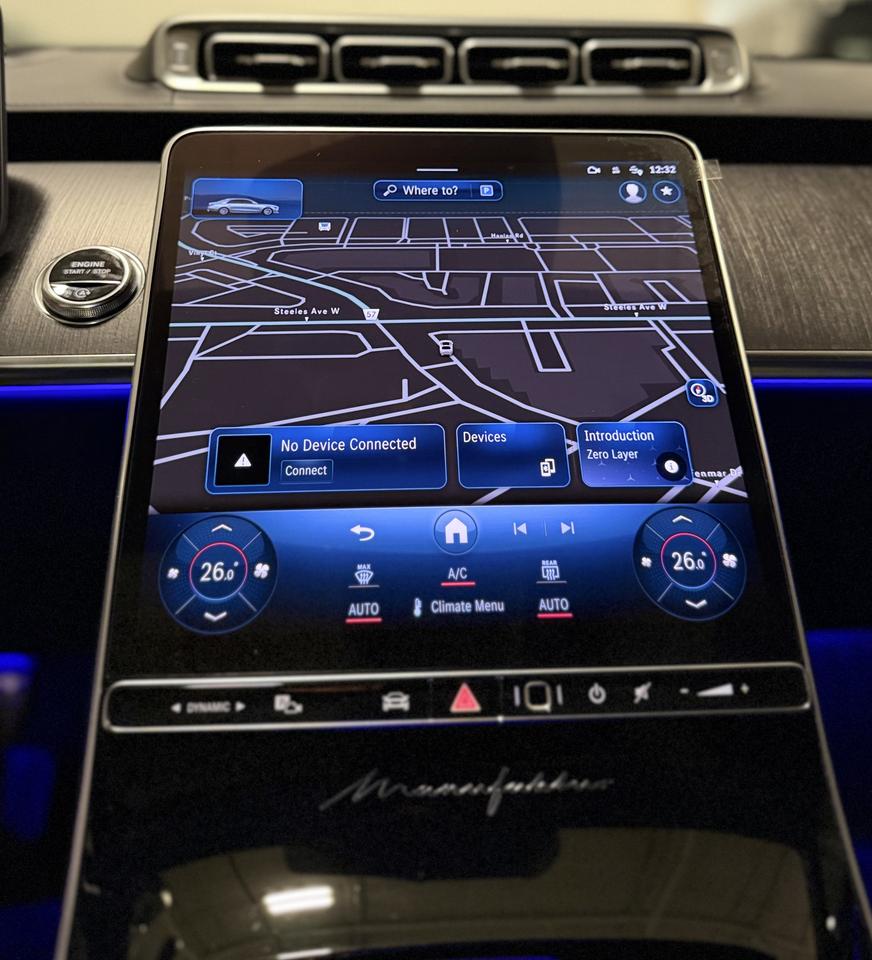 2022 Mercedes-Benz S-Class Mercades Manufaktur | Forgiato Rims | Blue INT | Photo