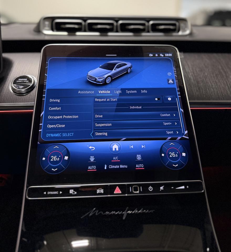 2022 Mercedes-Benz S-Class Mercades Manufaktur | Forgiato Rims | Blue INT | Photo