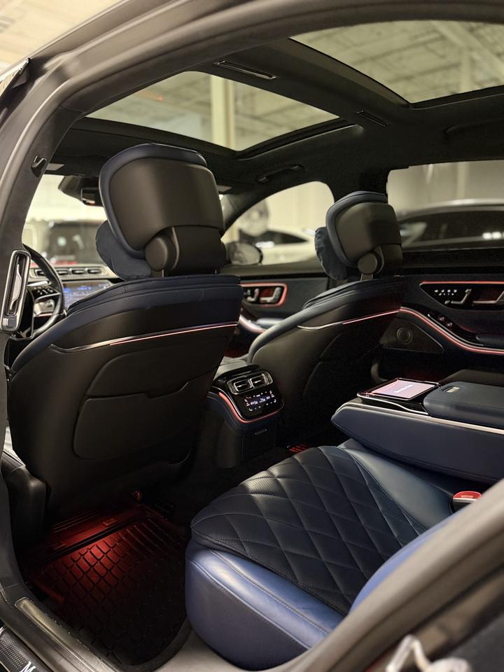 2022 Mercedes-Benz S-Class Mercades Manufaktur | Forgiato Rims | Blue INT | Photo