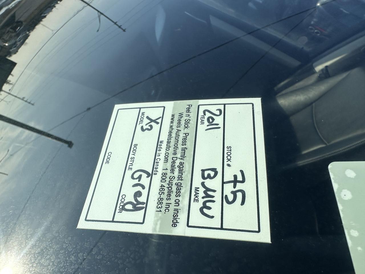 2011 BMW X3 28i, AWD, AS IS, RUNS AND DRIVES Photo