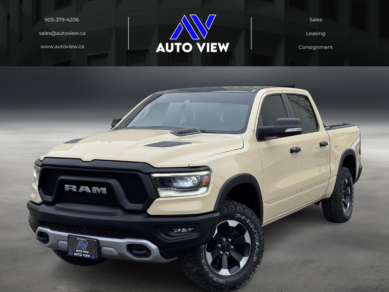 2022 RAM 1500 Rebel 4x4 Crew Cab **ONE OWNER**CLEAN CARFAX**