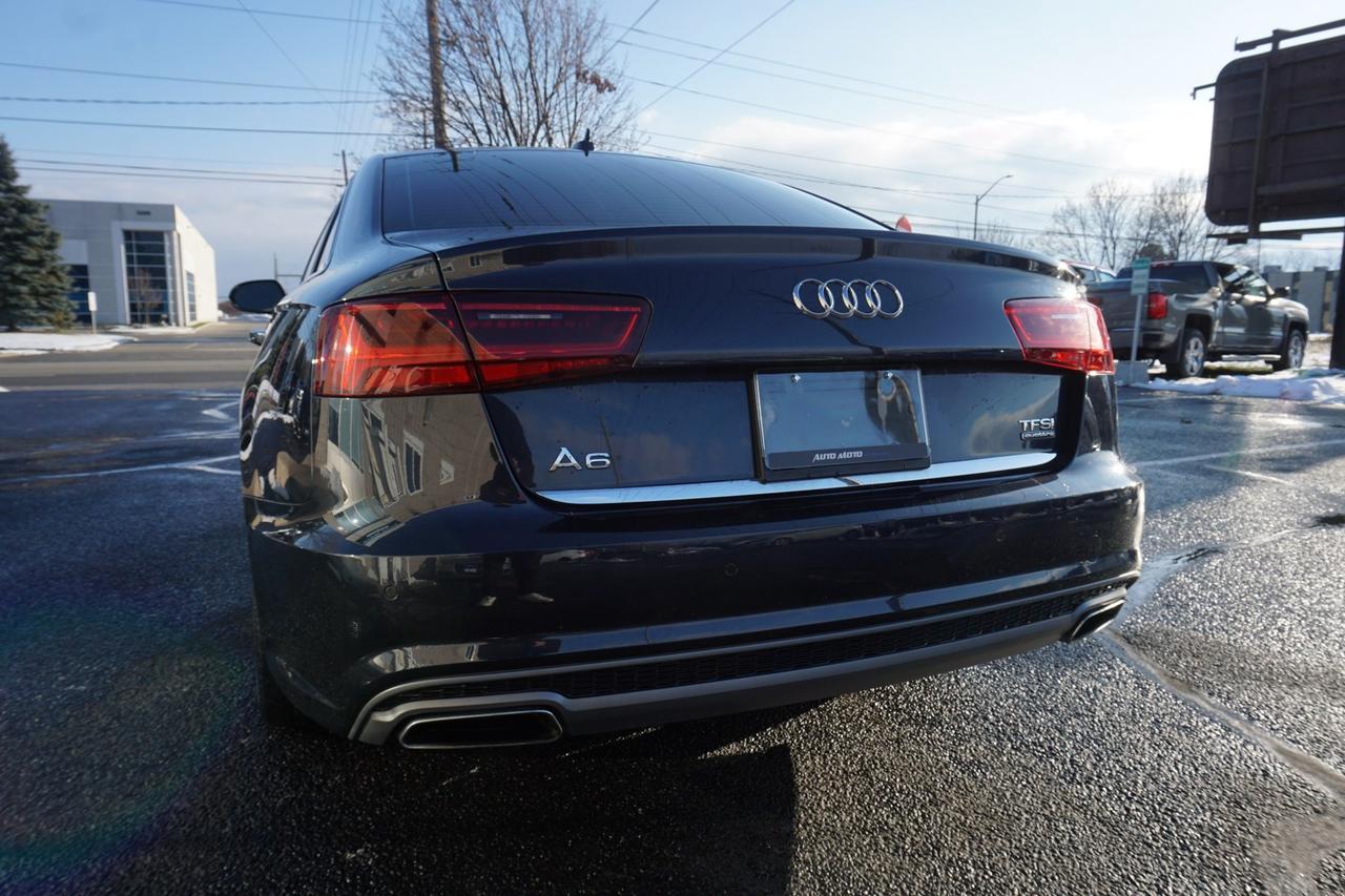 2016 Audi A6 TECH S-LINE AWD CERTIFIED NAV BLUETOOTH LEATHER HEATED SEATS SUNROOF CRUISE ALLOYS Photo4