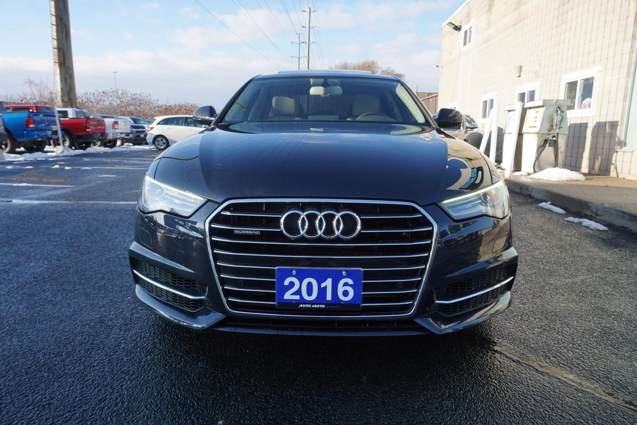 2016 Audi A6 TECH S-LINE AWD CERTIFIED NAV BLUETOOTH LEATHER HEATED SEATS SUNROOF CRUISE ALLOYS Photo