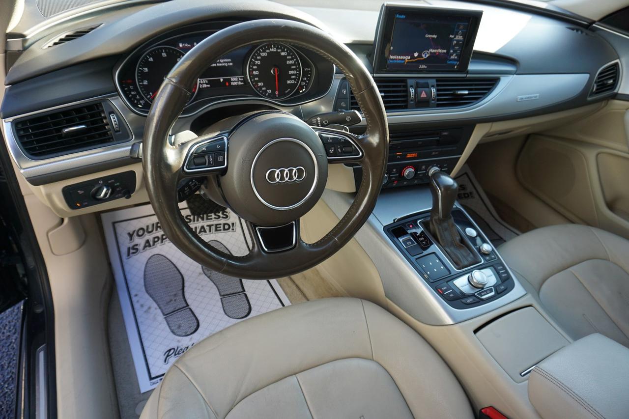 2016 Audi A6 TECH S-LINE AWD CERTIFIED NAV BLUETOOTH LEATHER HEATED SEATS SUNROOF CRUISE ALLOYS Photo
