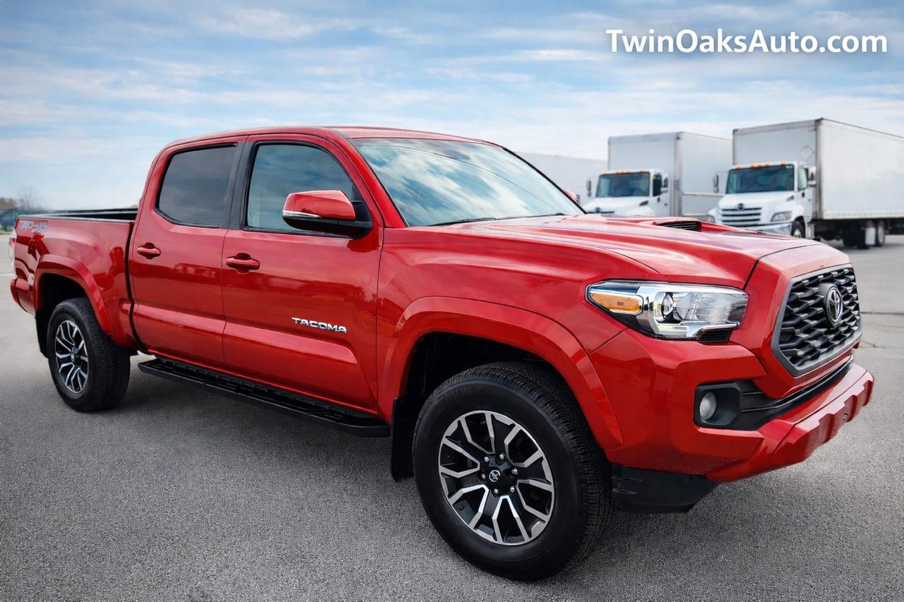 <p data-start=157 data-end=262><strong data-start=157 data-end=262>2022 Toyota Tacoma TRD Sport Double Cab &mdash; Local Ontario | Clean Carfax | Legendary Toyota Reliability</strong></p><p data-start=264 data-end=612>Fresh local Ontario trade-in, this <strong data-start=299 data-end=342>2022 Toyota Tacoma TRD Sport Double Cab</strong> delivers the perfect combination of rugged capability, everyday comfort, and long-term durability Toyota trucks are known for. With a <strong data-start=477 data-end=501>Clean Carfax history</strong> and Ontario ownership, this Tacoma has been well cared for and is ready for work, adventure, or daily driving.</p><p data-start=614 data-end=970>Powered by Toyota&rsquo;s proven <strong data-start=641 data-end=694>3.5L V6 engine paired with automatic transmission</strong>, the Tacoma TRD Sport offers strong towing capability, confident highway performance, and dependable off-road readiness. The Double Cab configuration provides excellent passenger space along with a versatile truck bed &mdash; making it ideal for both family use and business needs.</p><p data-start=972 data-end=1122>The TRD Sport package adds aggressive styling, upgraded suspension tuning, and premium interior features that separate it from standard Tacoma models.</p><p data-start=1124 data-end=1159><strong data-start=1124 data-end=1159>Key Features & Options Include:</strong></p><p data-start=1161 data-end=1980>&bull; 3.5L V6 Engine<br data-start=1177 data-end=1180>&bull; Automatic Transmission<br data-start=1204 data-end=1207>&bull; TRD Sport Package<br data-start=1226 data-end=1229>&bull; Double Cab Configuration (Full Rear Seating)<br data-start=1275 data-end=1278>&bull; Clean Carfax &mdash; Local Ontario Vehicle<br data-start=1316 data-end=1319>&bull; Smart Key Push Button Start<br data-start=1348 data-end=1351>&bull; Touchscreen Multimedia System<br data-start=1382 data-end=1385>&bull; Apple CarPlay & Android Auto<br data-start=1415 data-end=1418 data-is-only-node=>&bull; Navigation Capability<br data-start=1441 data-end=1444>&bull; Backup Camera<br data-start=1459 data-end=1462>&bull; TRD Sport Hood Scoop<br data-start=1484 data-end=1487>&bull; Sport-Tuned Suspension<br data-start=1511 data-end=1514>&bull; Alloy Wheels<br data-start=1528 data-end=1531>&bull; Power Sliding Rear Window<br data-start=1558 data-end=1561>&bull; Dual Zone Climate Control<br data-start=1588 data-end=1591>&bull; Heated Front Seats<br data-start=1611 data-end=1614>&bull; Leather Wrapped Steering Wheel<br data-start=1646 data-end=1649>&bull; Bluetooth Handsfree Calling & Audio Streaming<br data-start=1696 data-end=1699>&bull; Adaptive Cruise Control<br data-start=1724 data-end=1727>&bull; Lane Departure Alert with Steering Assist<br data-start=1770 data-end=1773>&bull; Forward Collision Mitigation System<br data-start=1810 data-end=1813>&bull; Blind Spot Monitoring (if equipped)<br data-start=1850 data-end=1853>&bull; Power Windows, Locks & Mirrors<br data-start=1885 data-end=1888>&bull; Bedliner & Composite Truck Bed<br data-start=1920 data-end=1923>&bull; Tow Package<br data-start=1936 data-end=1939>&bull; LED Daytime Running Lights & Fog Lights</p><p data-start=1982 data-end=2298>Toyota Tacomas continue to hold some of the strongest resale value in the industry thanks to their durability, reliability, and proven performance. Whether you&rsquo;re hauling equipment, towing toys for the weekend, or simply looking for a dependable truck that will last for years, the TRD Sport delivers on every level.</p><p data-start=2300 data-end=2400>A clean, local Ontario Tacoma like this doesn&rsquo;t last long &mdash; especially in Double Cab TRD Sport trim.</p><p><strong>Additional Certification Cost</strong>: The full certification cost for this vehicle is <strong>$790 + HST</strong>.</p><p><strong>What&rsquo;s Included with Certification</strong>:</p><ul><li>The vehicle will be delivered with a <strong>valid safety certification</strong> and a <strong>36-day safety item warranty</strong> for your peace of mind.</li><li>A <strong>fresh oil change</strong> will be performed, and all fluids will be topped up.</li><li>The vehicle will be <strong>professionally detailed</strong>, ensuring it looks and feels like new when you pick it up.</li></ul><p>At <strong>Twin Oaks Auto</strong>, we are committed to providing a <strong>hassle-free car buying experience</strong>. From your first inquiry to driving off in your new car, our goal is to get you on the road quickly and stress-free!</p><p><strong>Financing Options Available!</strong><br>Flexible financing options are available to suit your needs. Contact us for more details.</p><p><strong>Contact Us Today</strong>:<br>📞 <strong>Call Us</strong>: 905-339-3330<br>📍 <strong>Location</strong>: 2470 Royal Windsor Drive, Oakville, Ontario, L6J 7Y2</p><p><br>(Conveniently located between Ford Drive and Winston Churchill Blvd.)</p><p><strong>More Information</strong>:<br>Visit our website at <strong><a href=http://www.twinoaksauto.com>TwinOaksAuto.com</a></strong> to view additional pictures, explore our inventory, and access CARFAX reports.</p><p>&nbsp;</p>