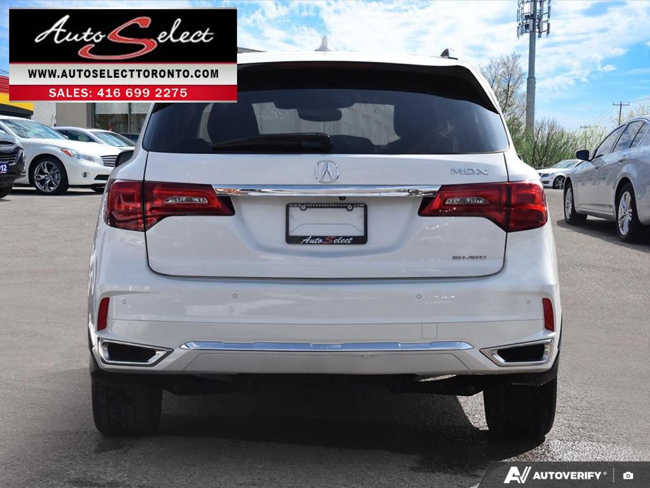 2019 Acura MDX Elite AWD - DVD Entertainment System - Clean Carfax Photo
