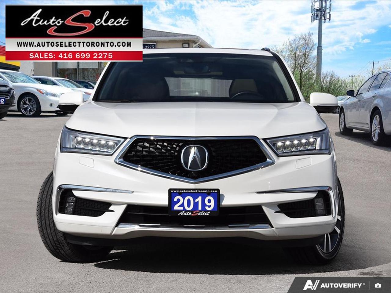 2019 Acura MDX Elite AWD - DVD Entertainment System - Clean Carfax Photo