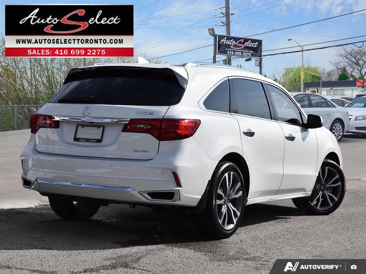 2019 Acura MDX Elite AWD - DVD Entertainment System - Clean Carfax Photo
