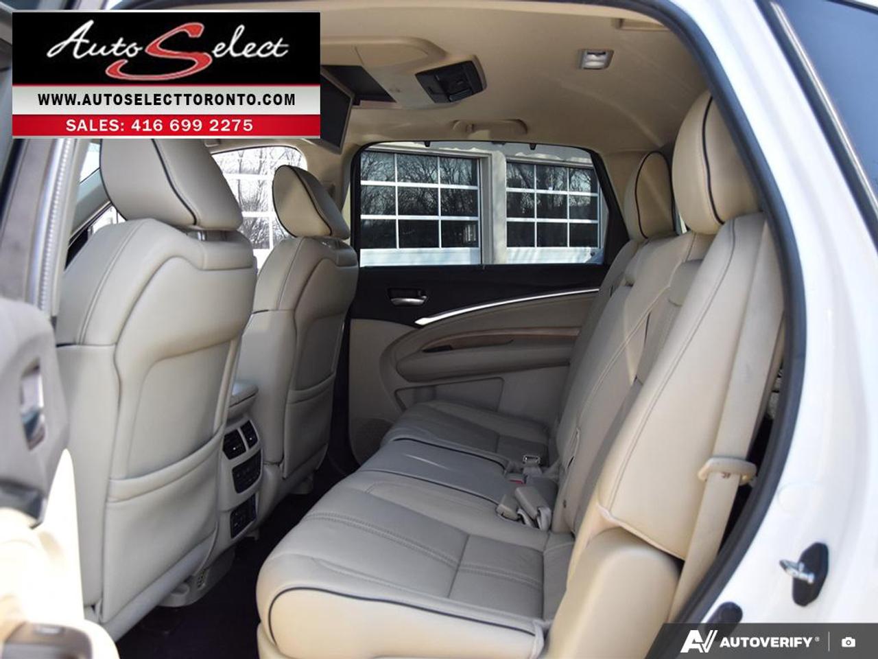 2019 Acura MDX Elite AWD - DVD Entertainment System - Clean Carfax Photo