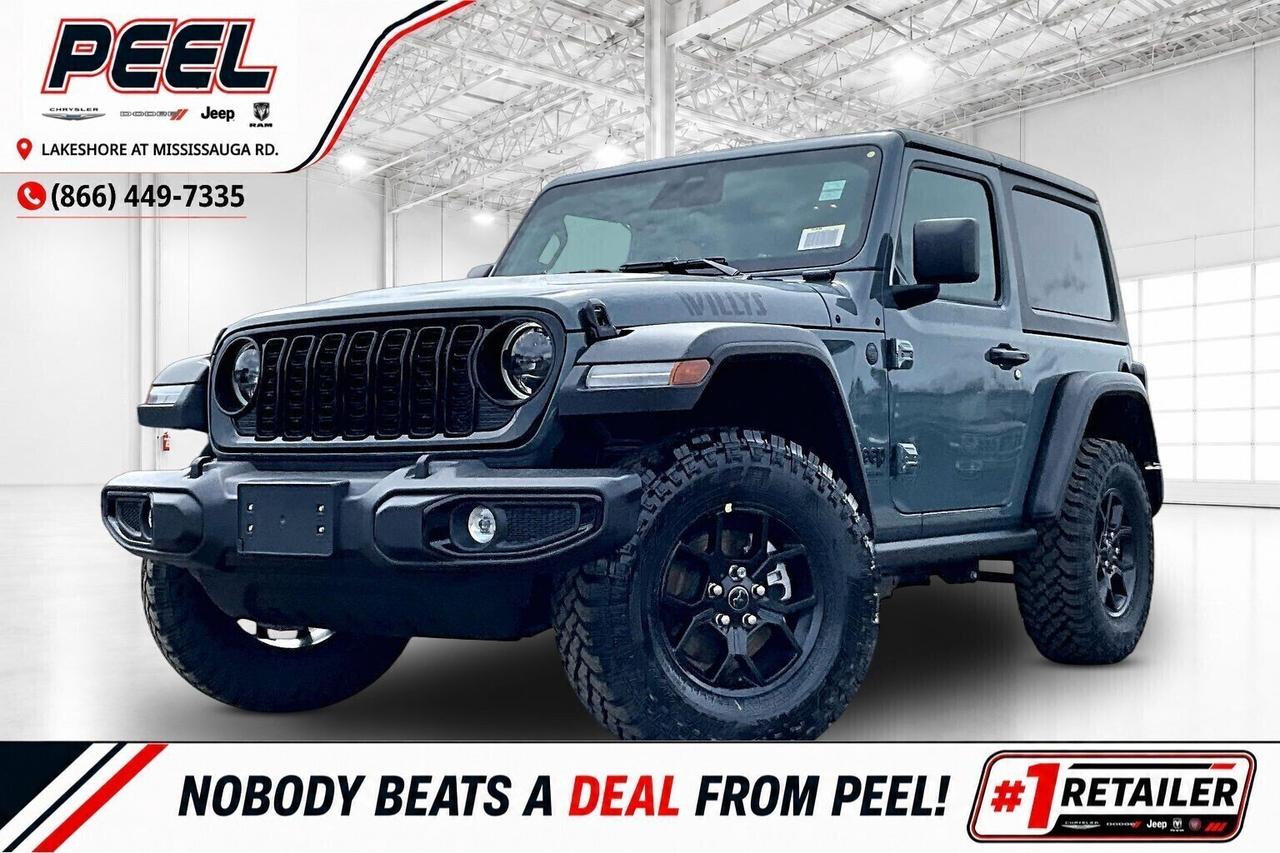 2026 Jeep Wrangler WILLYS 2DR | 6-Spd | Hardtop | Tech & Conv | ANVIL Photo0