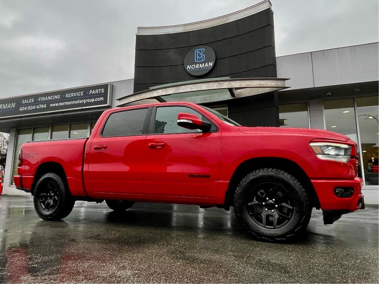 2022 RAM 1500 GT SPORT 4WD 5.7L V8 E-TORQUE COOL/HEAT LEATHR NAV - Photo #1