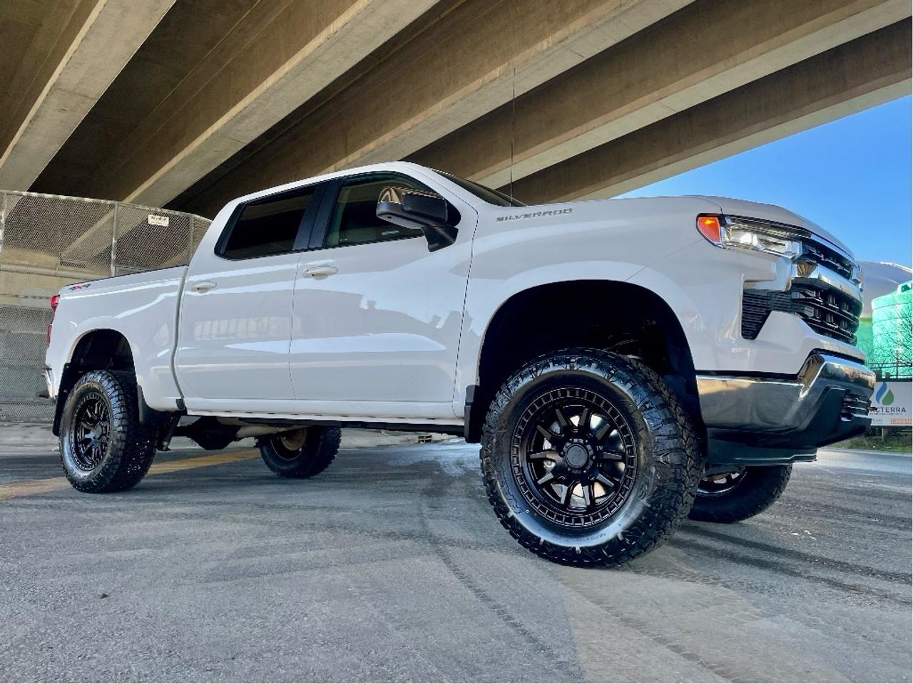FULLY CUSTOMIZED BY NMG! Brand New 6" LIFT KIT WITH FALKEN SHOCKS, NEW BLACK RHINO 20" WHEELS, NEW 35" MAXXIS A/T TIRES, FULLY ONE OFF CUSTOM BLACK LEATHER WITH DOUBLE DIAMOND STITCHING!! 

This truck already came loaded 5.3L V8 with Pwr Heated Seats, leather wrapped heated steering wheel, Navigation, Onstar, backup camera, Box liner, Tow package, Push button start, Remote Start & list Goes on! 


Price does not include $599 documentation fee and/or $699 finance fee.