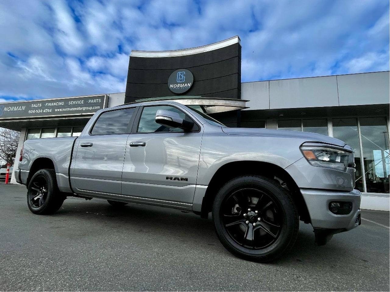2022 RAM 1500 Hybrid SPORT GT 4X4 CREW CAB E-TORQUE LOADED