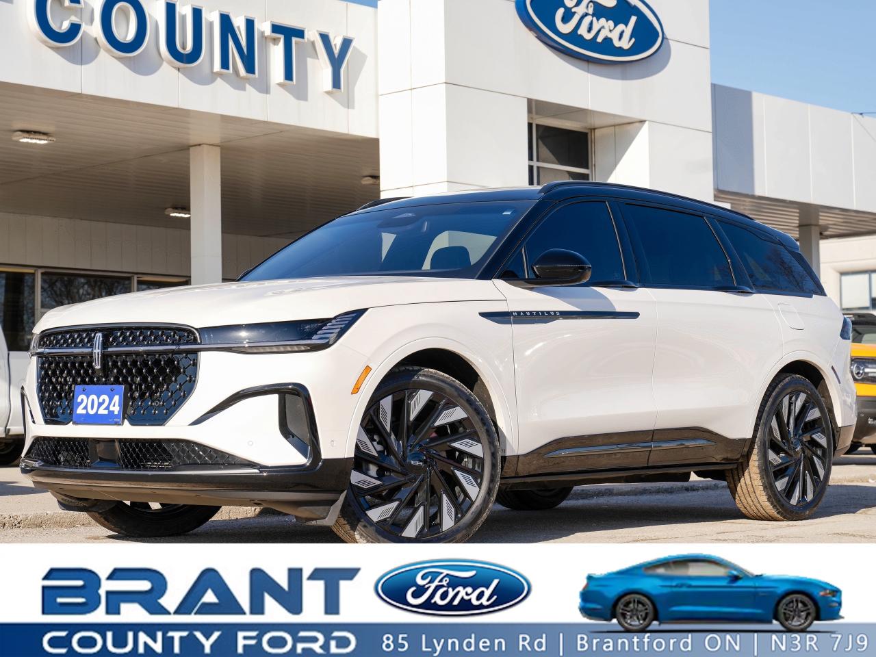 Used 2024 Lincoln Nautilus HYBRID RESERVE AWD | PLATINUM WHITE | PANO ROOF for sale in Brantford, ON