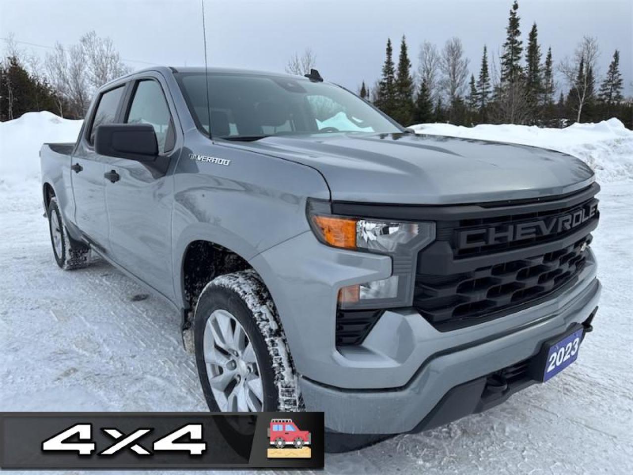 2023 Chevrolet Silverado 1500 Custom  Remote Start - $327 B/W Photo