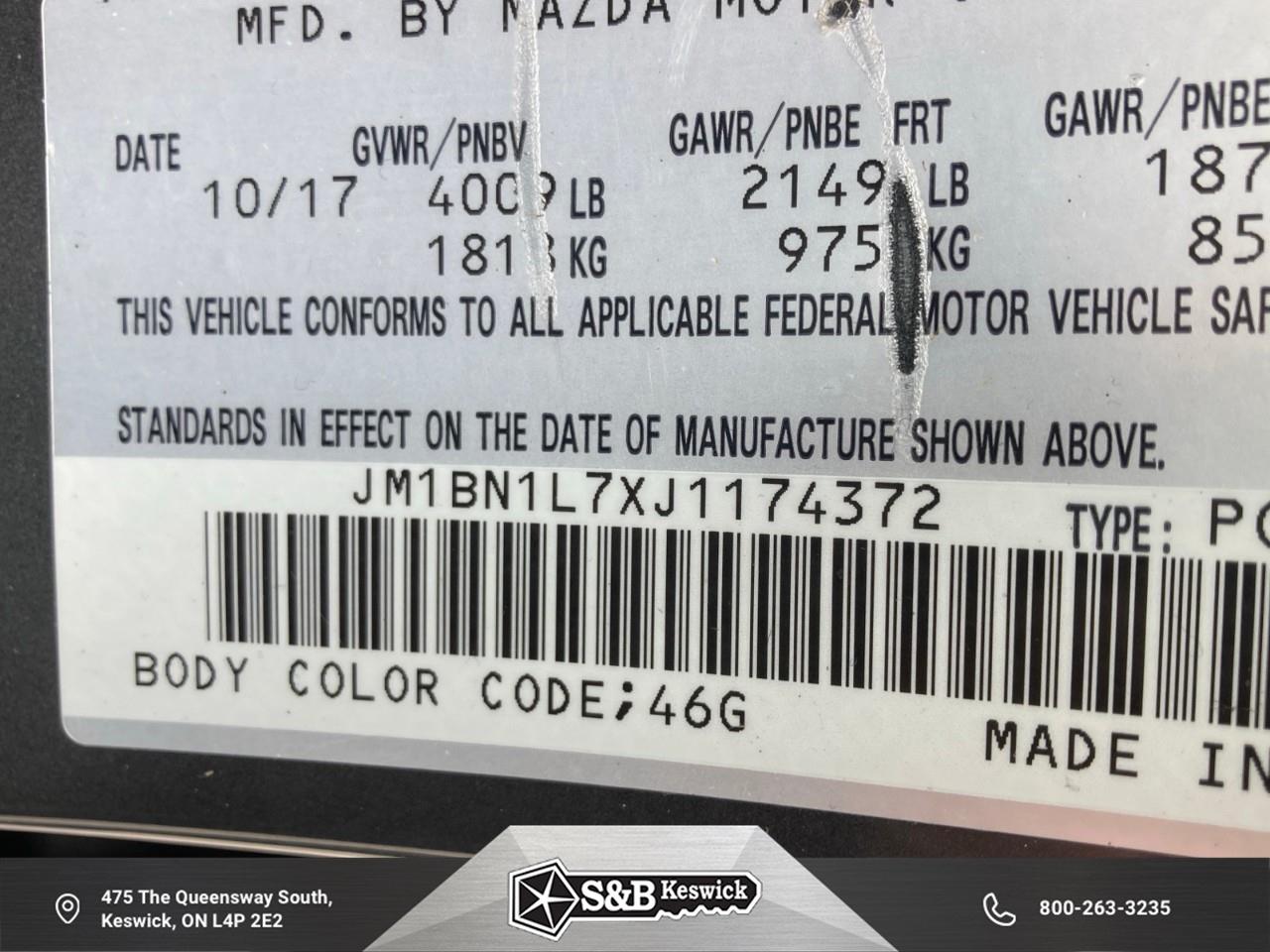 2018 Mazda 3 GS (A6) 4dr Sport Photo