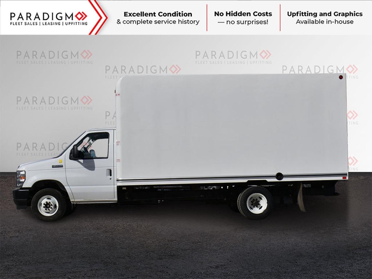 2024 Ford E-Series Cutaway 176" 16 ft Cube Box Standard Truck Photo