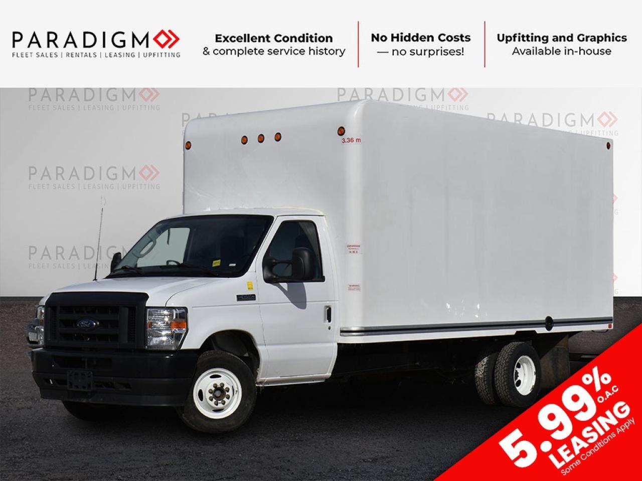 2024 Ford E-Series Cutaway 176" 16 ft Cube Box Standard Truck Photo