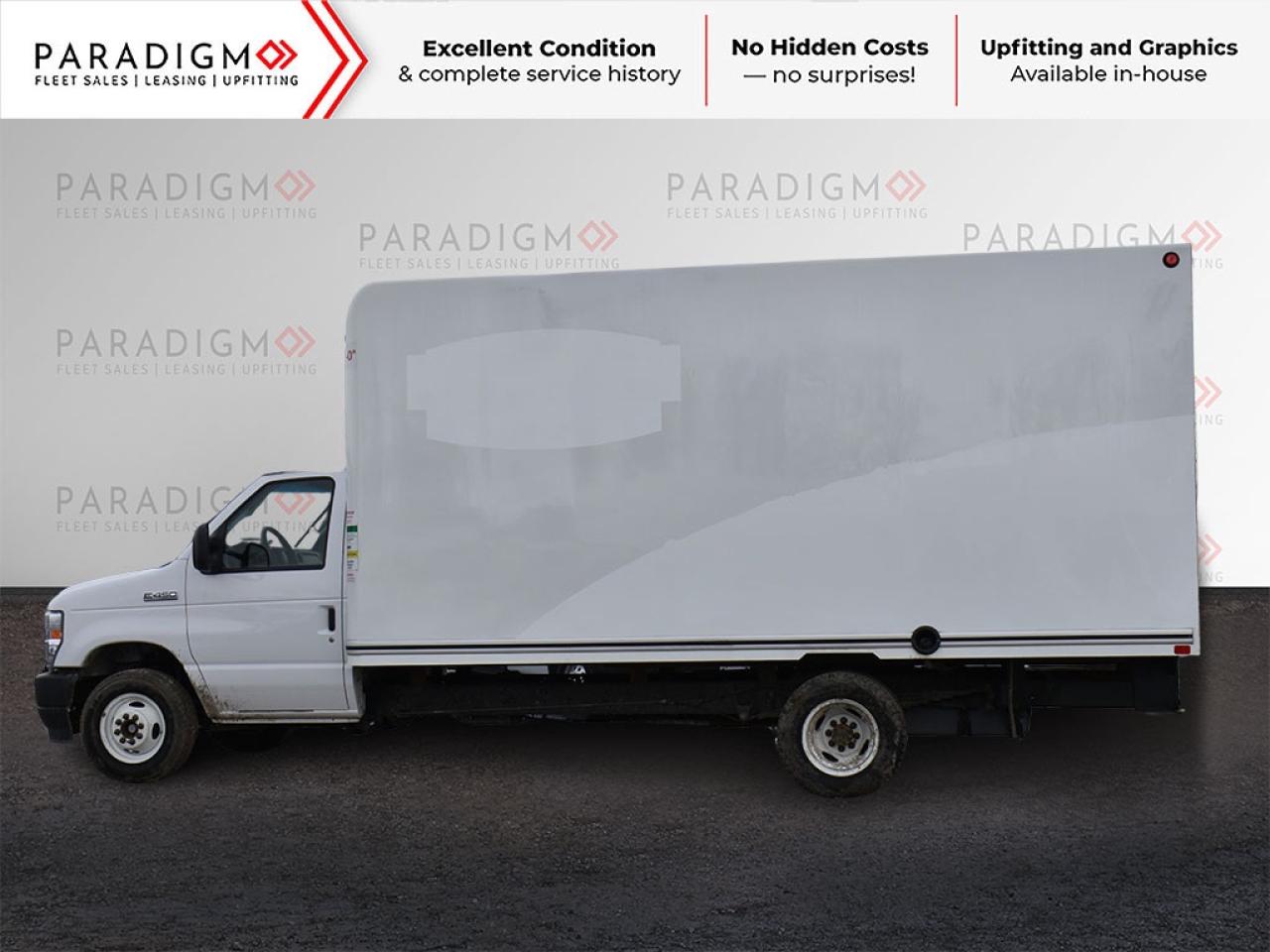 2023 Ford E-Series Cutaway 176" 16 ft Cube Box Standard Truck Photo