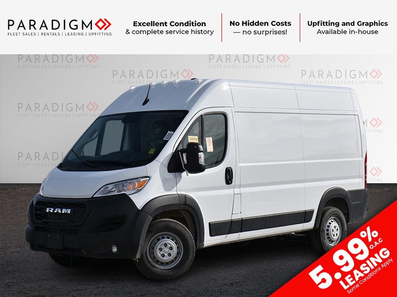2025 RAM ProMaster Cargo Van 2500 136" High Roof - Low KM! Photo