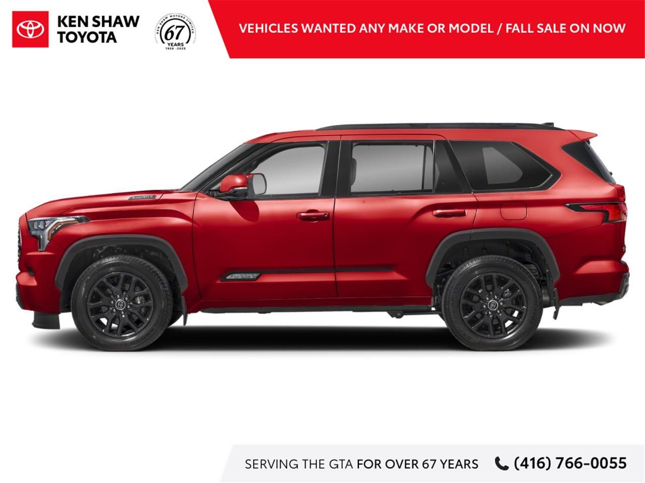 2026 Toyota Sequoia Platinum 4dr 4x4 Photo