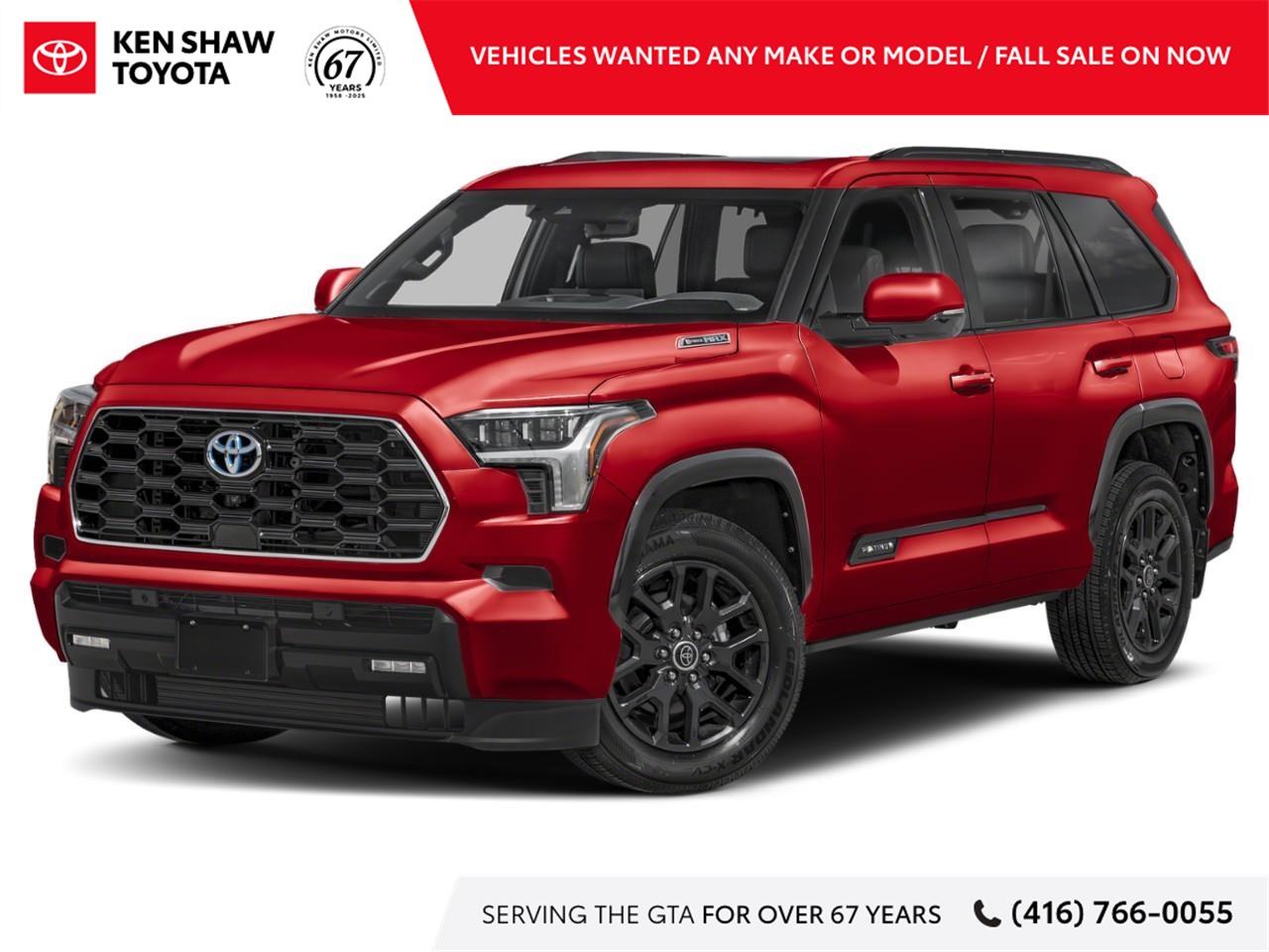 2026 Toyota Sequoia Platinum 4dr 4x4 Photo