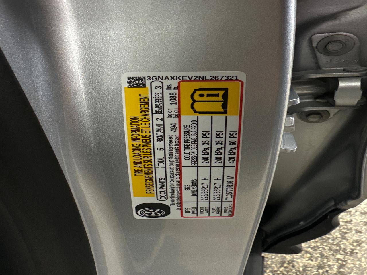 2022 Chevrolet Equinox LT w/1LT Front-Wheel Drive Photo