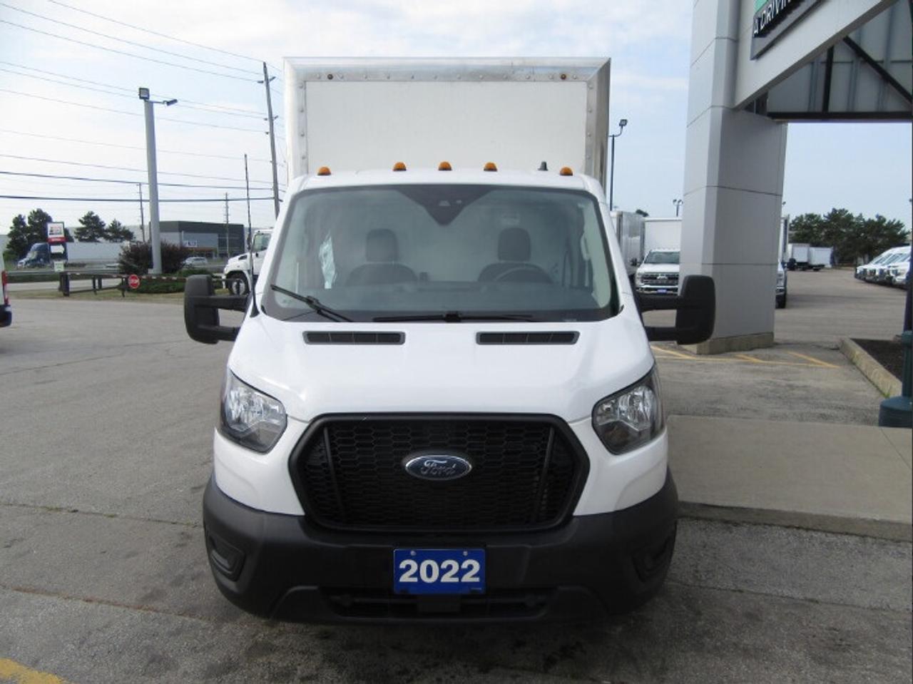 2022 Ford Transit Cargo Van 12FT CUSTOM ALUMINUM BOX WITH RAMP Photo