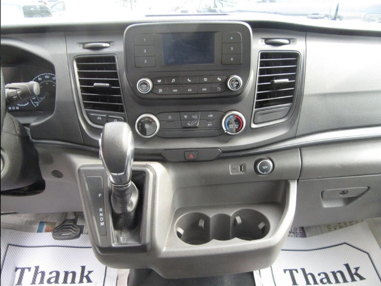 2022 Ford Transit Cargo Van 12FT CUSTOM ALUMINUM BOX WITH RAMP Photo