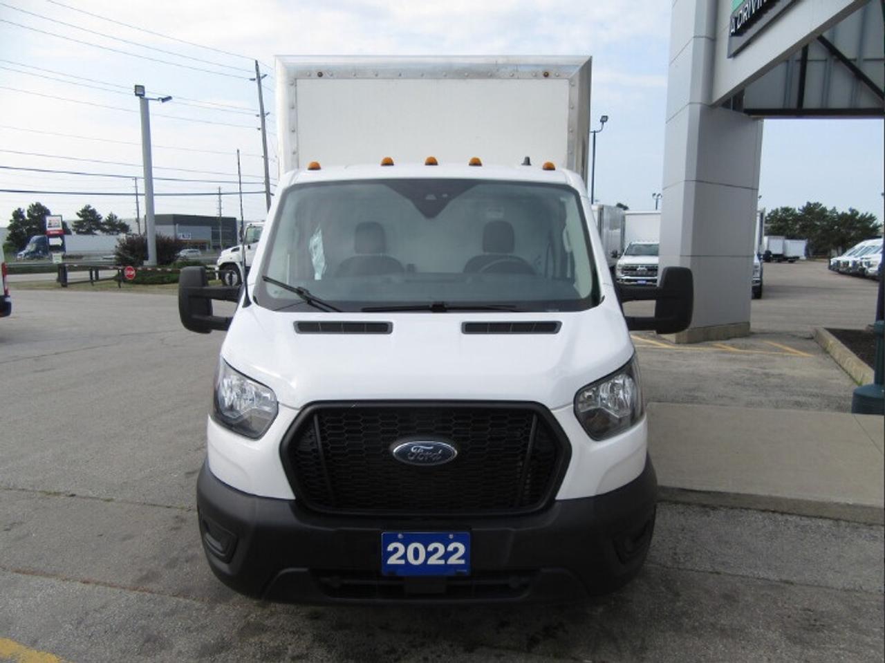 2022 Ford Transit Cargo Van T-250 12FT CUSTOM ALUMINUM BOX WITH RAMP Photo