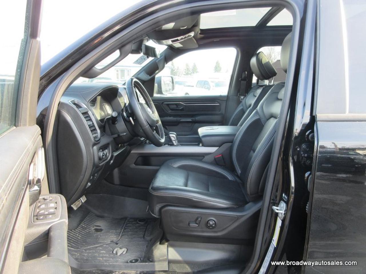 2023 RAM 1500 LOADED REBEL-PACKAGE 5 PASSENGER 5.7L - V8.. 4X4.. CREW-CAB.. SHORTY.. NAVIGATION.. SUNROOF.. LEATHER.. HEATED SEATS & WHEEL.. BACK-UP CAMERA.. Photo