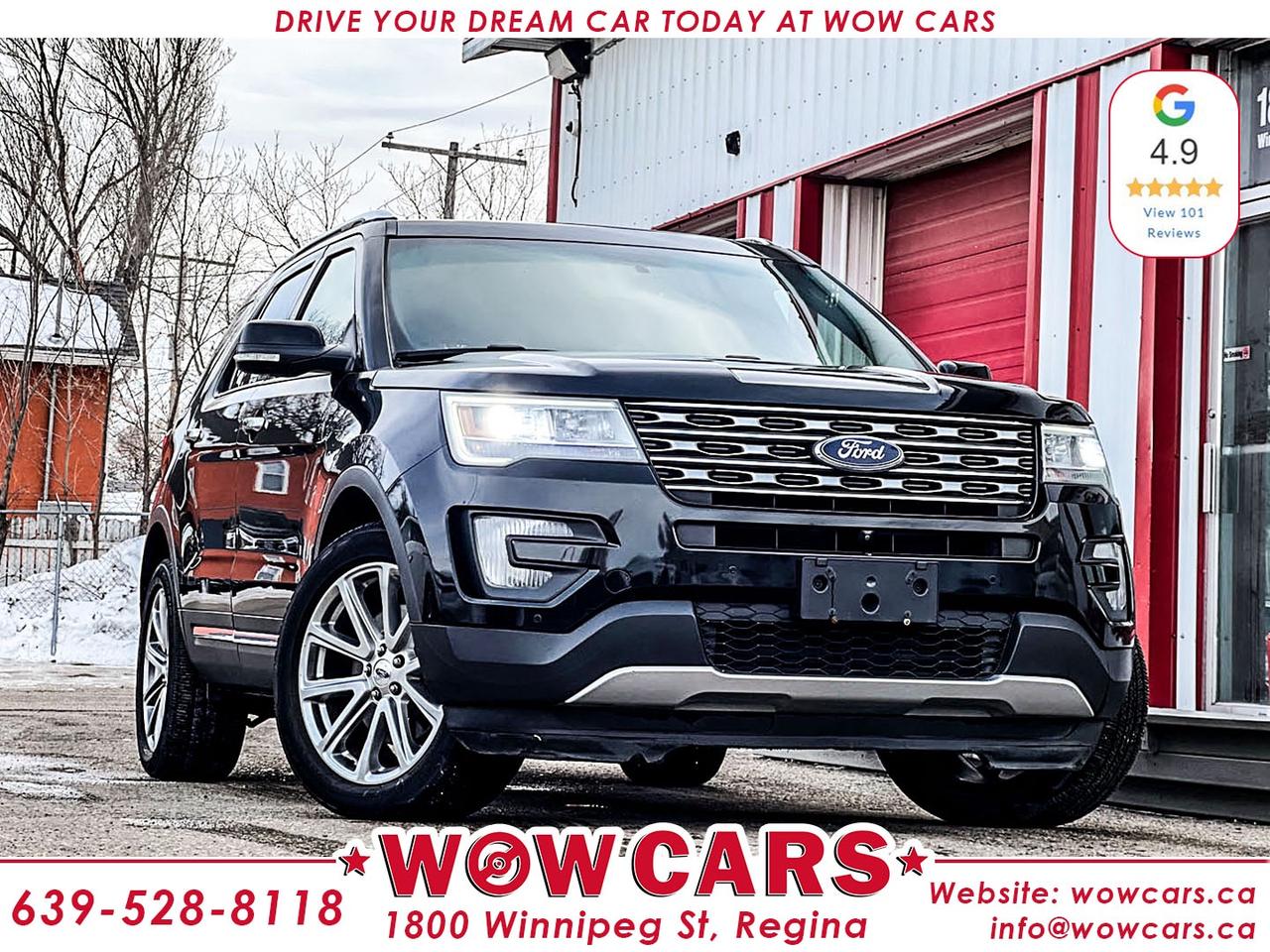 Used 2016 Ford Explorer LIMITED for sale in Regina, SK