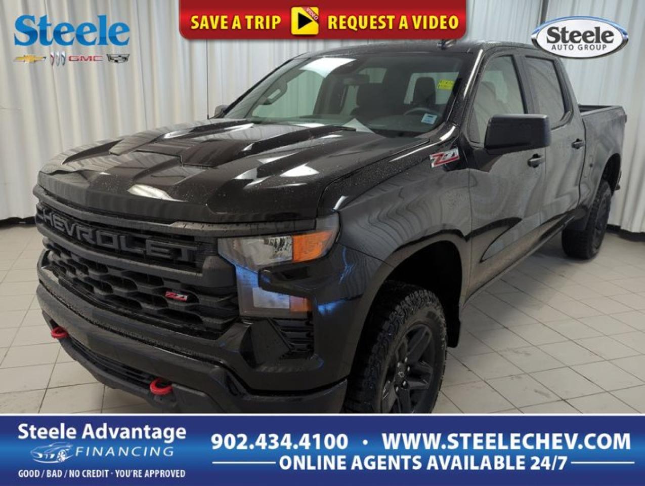 4WD Crew Cab 157 Custom Trail Boss, 10-Speed Automatic, Gas V8 5.3L/325