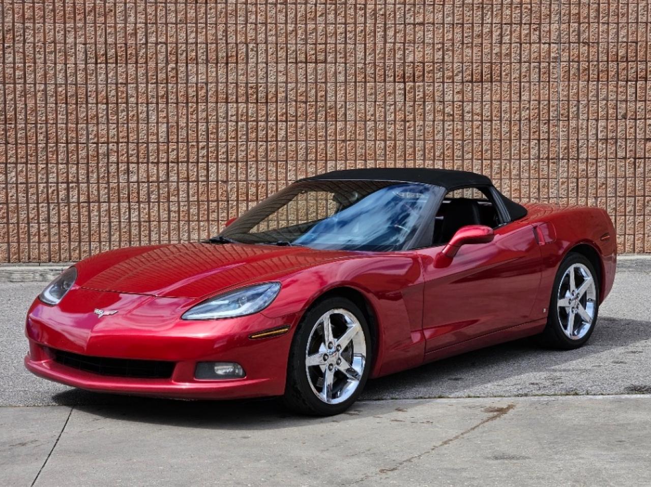 <p>Experience timeless American performance in this 2008 Chevrolet Corvette Convertible, finished in stunning Monterey Red Metallic with a black power soft top over a sleek black interior. Under the hood lies the legendary 6.2L LS3 V8, producing 430 horsepower and 424 lb-ft of torque, paired to a smooth automatic transmission. With a factory-rated 060 mph in just 4.3 seconds and a top speed north of 300 km/h, this Corvette delivers exhilarating power while staying true to its stock, unmodified roots.</p><p><br></p><p>This drop-top has been tastefully enhanced with upgraded LED headlights, smoked LED taillights, and laser marker lights, adding a modern edge to its classic design. Inside and out, the car is well-kept, offering both style and performance in equal measure. A true balance of sophistication and raw muscle, this Corvette Convertible embodies open-air driving at its finest!</p><br><p>**THIS VEHICLE COMES FULLY CERTIFIED WITH A SAFETY CERTIFICATE & SERVICED AT NO EXTRA COST**<br></p><p><br></p><p>FINANCING & EXTENDED WARRANTIES AVAILABLE ON ALL VEHICLES! <br><br>COLISEUM AUTO SALES PROUDLY SERVING THE CUSTOMERS FOR OVER 25 YEARS! NOW WITH 2 LOCATIONS TO SERVE YOU BETTER. COME IN FOR A TEST DRIVE TODAY! <br>FOR ALL FAMILY LUXURY VEHICLES..SUVS..AND SEDANS PLEASE VISIT....<br><br>COLISEUM AUTO SALES ON WESTON <br>301 WESTON ROAD <br>TORONTO, ON M6N 3P1 <br>4 1 6 - 7 6 6 - 2 2 7 7</p>