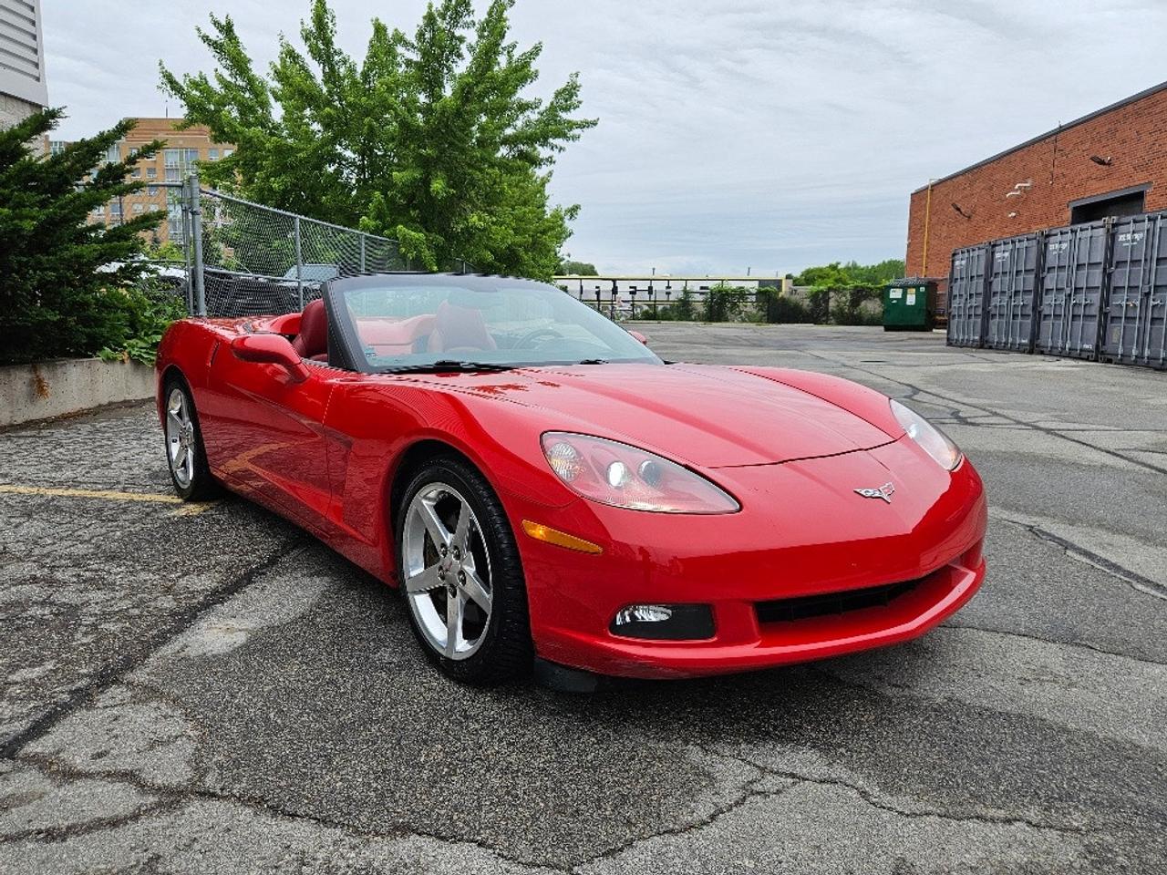 <p>A timeless blend of American performance and refined style  this 2005 Corvette Convertible stands out in striking <strong>Torch Red</strong> paired with a <strong>rare Wine Red leather interior</strong>, topped with a <strong>black power soft top</strong>. A true collector-grade example, this <strong>Canadian car</strong> comes accident-free and was just acquired from a GM dealer. 100% stock, unmodified, and exceptionally clean.</p><p><br></p><p>Under the hood, the <strong>6.0L LS2 V8</strong> delivers 400 horsepower, mated to a smooth <strong>automatic transmission</strong> for effortless cruising or spirited drives. Loaded with premium feature<strong>s, Navigation, Polished alloys, Heads up display, Heated seats.</strong></p><p><strong><br></strong></p><p>This C6 generation marked a leap in Corvette evolution&nbsp; modern yet raw, refined yet exhilarating. <strong>Pound for pound, one of the best sports cars in its class.</strong> If youre looking for a purebred drop-top cruiser that blends performance, style, and heritage, this is the one.&nbsp;A beautiful&nbsp;spec and a joy to drive.</p><p><br></p><p>**THIS VEHICLE COMES FULLY CERTIFIED WITH A SAFETY CERTIFICATE & SERVICED AT NO EXTRA COST**<br></p><p><br></p><p>FINANCING AVAILABLE o.a.c!</p><br><p>COLISEUM AUTO SALES PROUDLY SERVING THE CUSTOMERS FOR OVER 25 YEARS! NOW WITH 2 LOCATIONS TO S</p><p>SERVE YOU BETTER. COME IN FOR A TEST DRIVE TODAY! </p><p><span id=jodit-selection_marker_1771606773444_2583323257029936 style=line-height: 0; display: none; data-jodit-selection_marker=start></span><br></p><p>FOR ALL FAMILY LUXURY VEHICLES..SUVS..AND SEDANS PLEASE VISIT....</p><br><p>COLISEUM AUTO SALES ON WESTON </p><p>301 WESTON ROAD </p><p>TORONTO, ON M6N 3P1 </p><br><p>4 1 6 - 7 6 6 - 2 2 7 7</p>