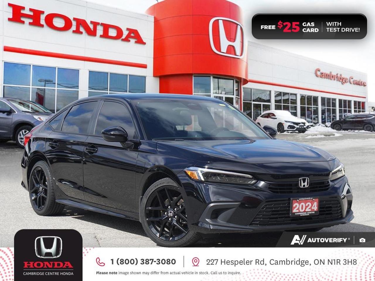 2024 Honda Civic Sport HONDA SENSING TECHNOLOGIES | REARVIEW CAMERA | APPLE CARPLAY™/ANDROID AUTO™ Photo0