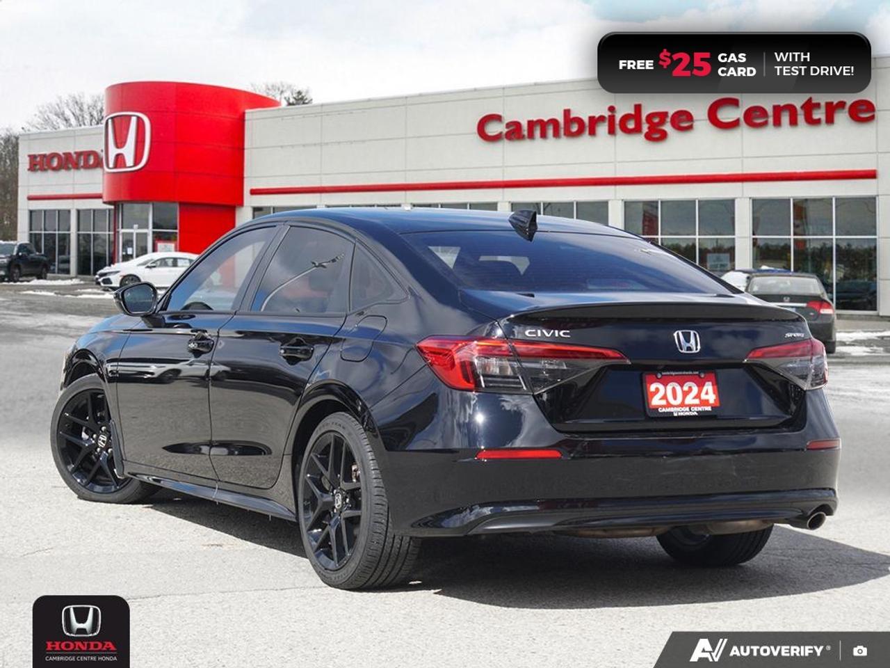 2024 Honda Civic Sport HONDA SENSING TECHNOLOGIES | REARVIEW CAMERA | APPLE CARPLAY™/ANDROID AUTO™ Photo3