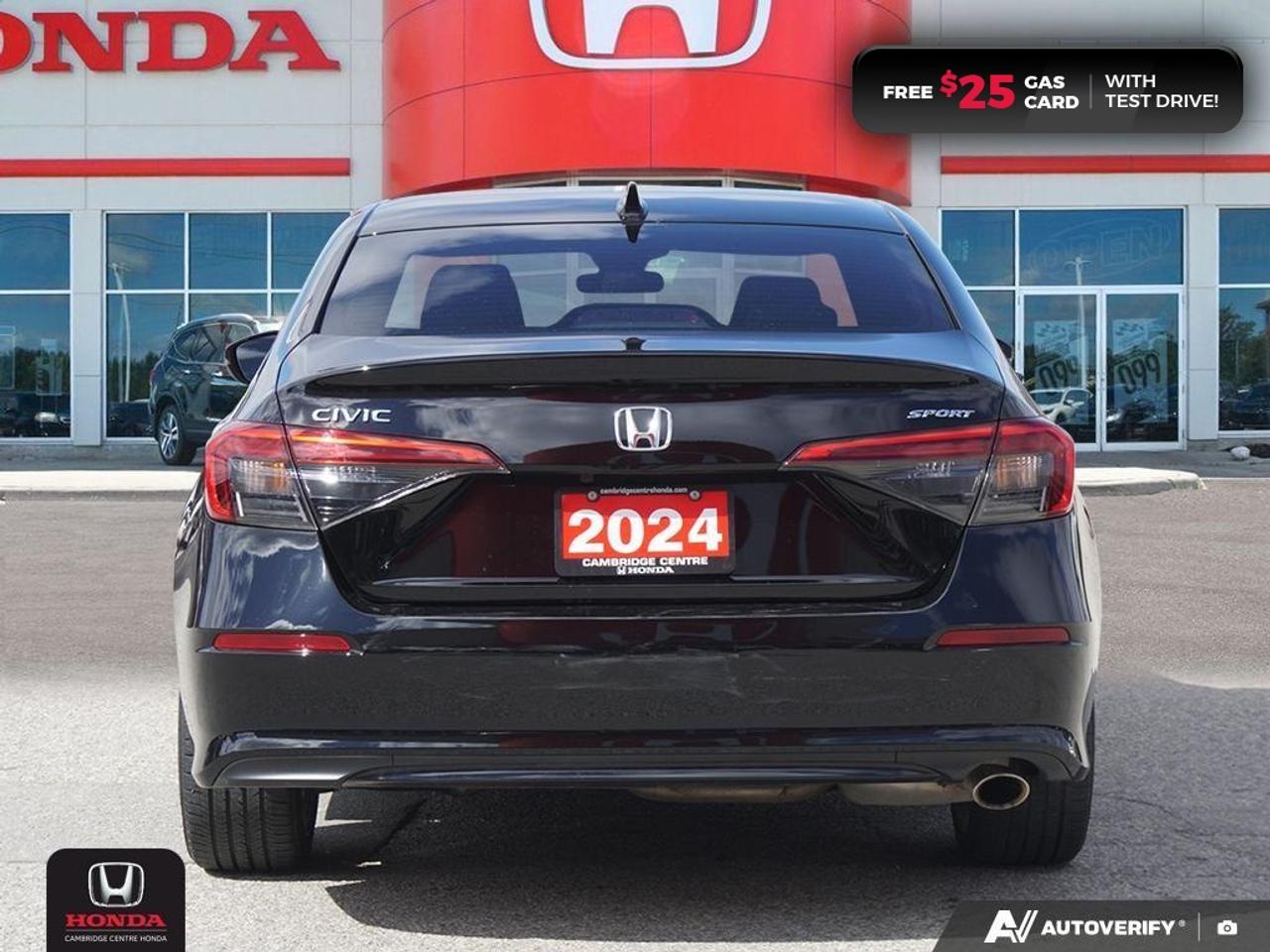 2024 Honda Civic Sport HONDA SENSING TECHNOLOGIES | REARVIEW CAMERA | APPLE CARPLAY™/ANDROID AUTO™ Photo