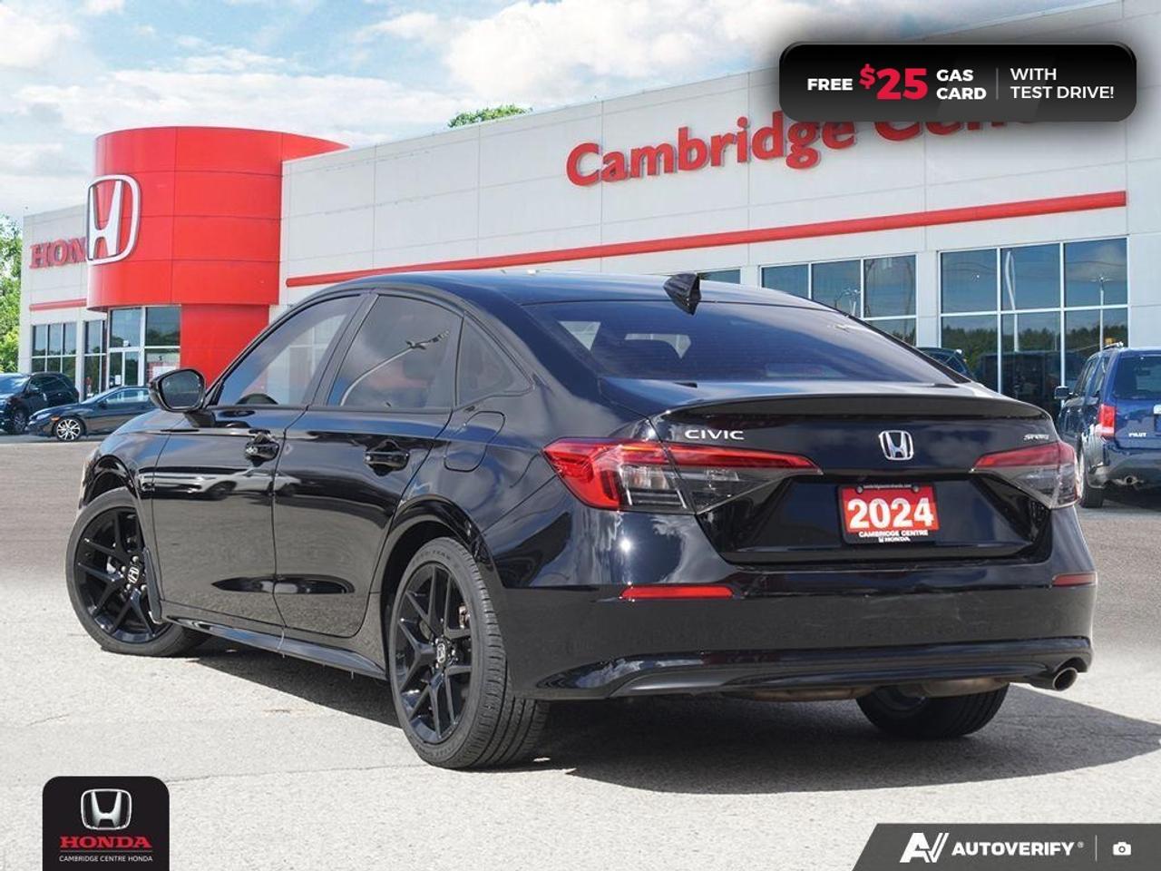 2024 Honda Civic Sport HONDA SENSING TECHNOLOGIES | REARVIEW CAMERA | APPLE CARPLAY™/ANDROID AUTO™ Photo