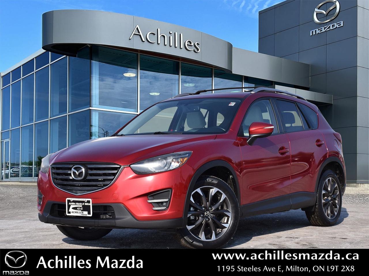 Used 2016 Mazda CX-5 *AS-IS* GT-AWD, LEATHER, BOSE, MOONROOF for sale in Milton, ON