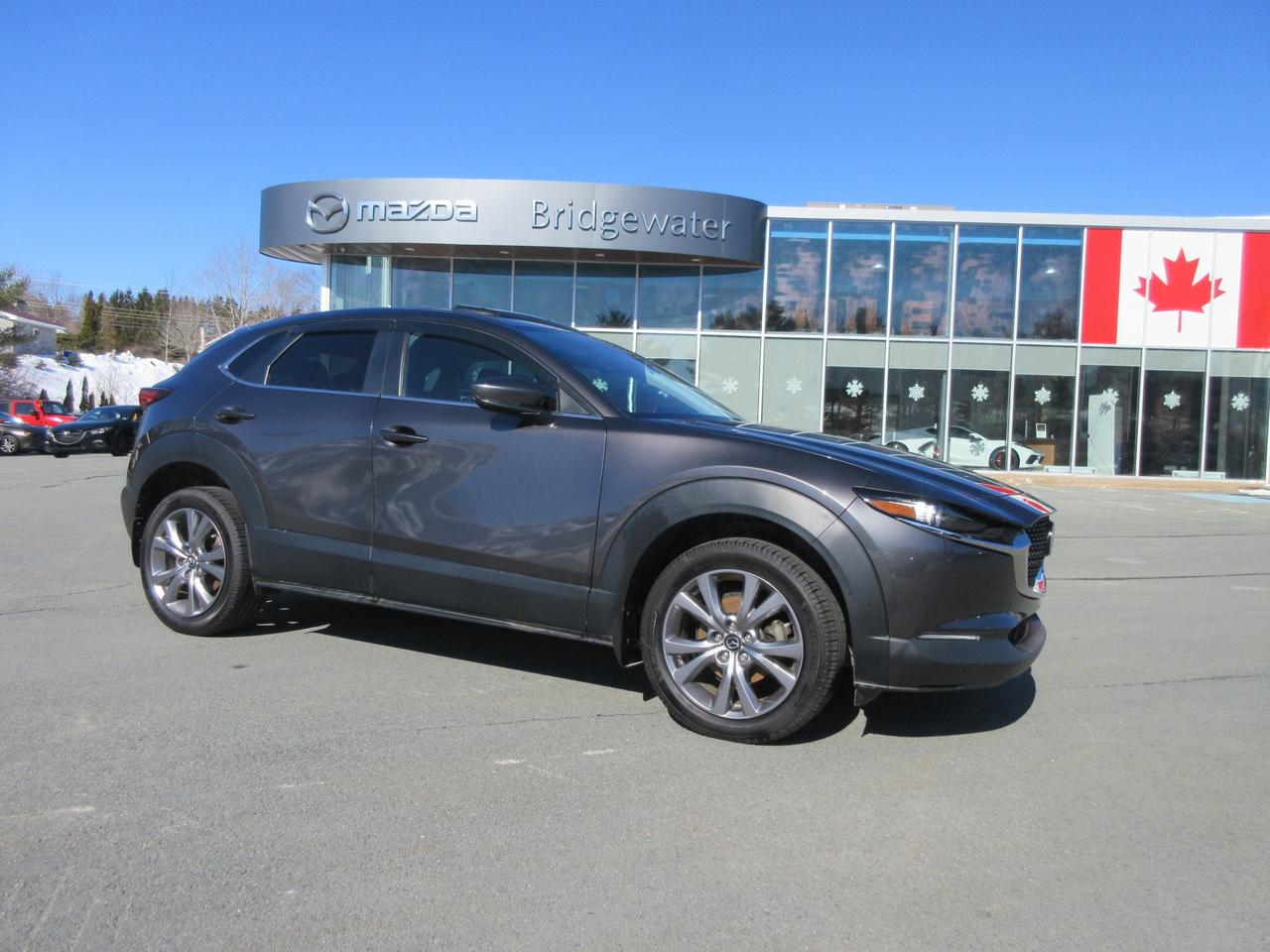 021 MAZDA CX-30 GS-L AWD, 18INCH ALLOY WHEELS, HEATED SEATS AND STERRING WHEEL, MOONROOF, POWER DRIVER SEAT

<p><span style=font-size:24px><strong>Price based on Dealer securing financing for you. Cash buyers revert to original price.</strong></span></p>