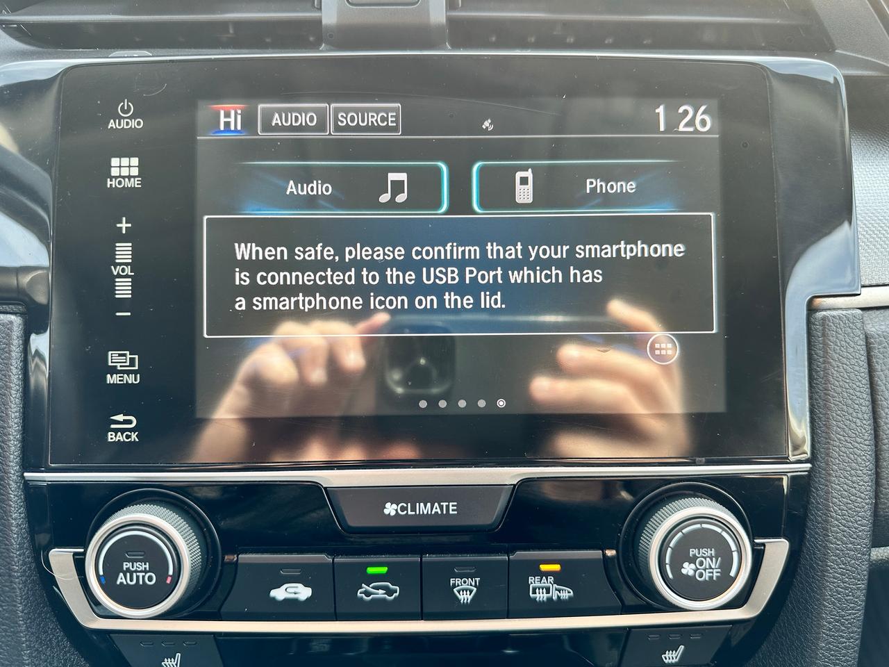 2018 Honda Civic SE HTD-Cloth RemStart HondaSense CarPlay BackupCam Photo