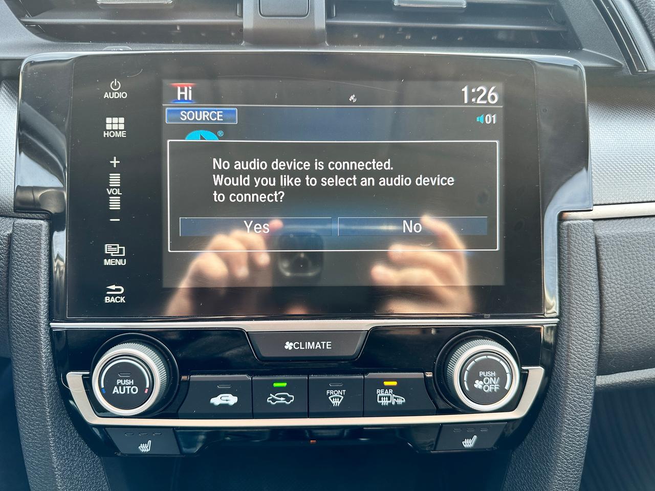 2018 Honda Civic SE HTD-Cloth RemStart HondaSense CarPlay BackupCam Photo