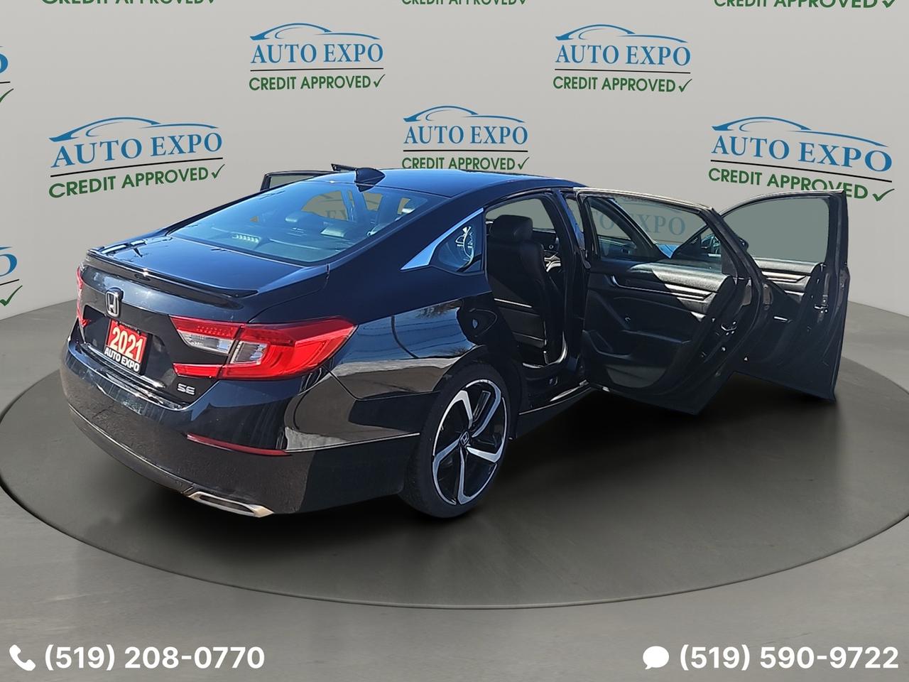 2021 Honda Accord SE,Auto,A/C,Certified,Thefht recovery,Total loss Photo