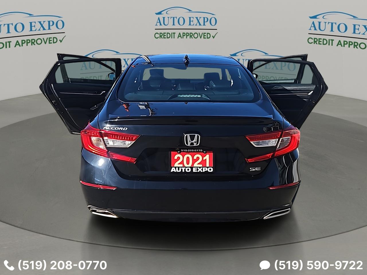 2021 Honda Accord SE,Auto,A/C,Certified,Thefht recovery,Total loss Photo
