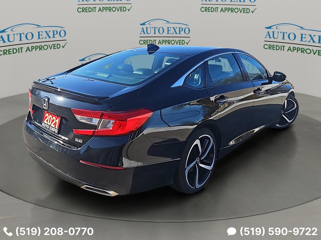 2021 Honda Accord SE,Auto,A/C,Certified,Thefht recovery,Total loss Photo
