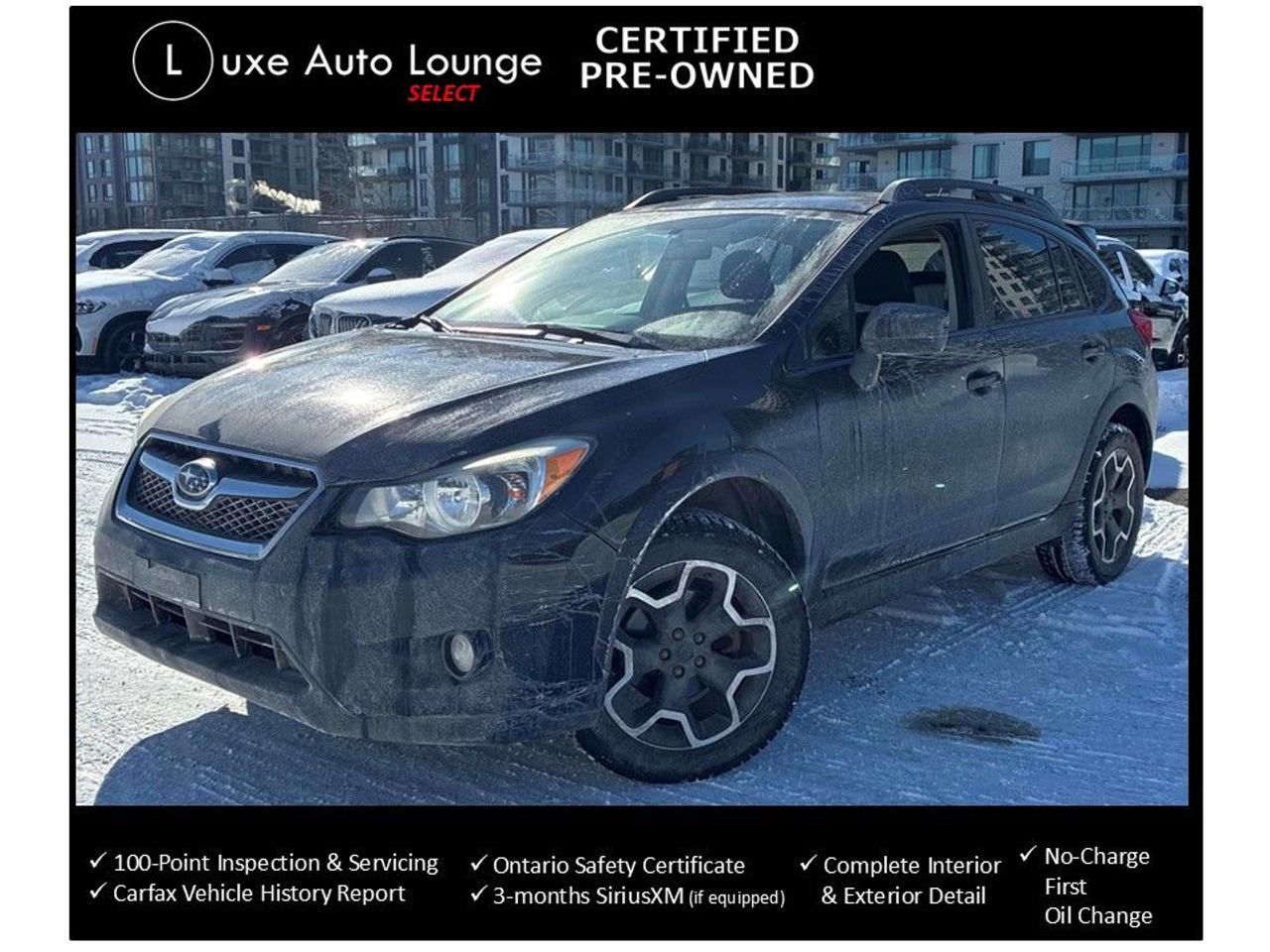 2015 Subaru XV Crosstrek 2.0i w/Sport Pkg - LOW KM, SUNROOF, HEATED SEATS!!