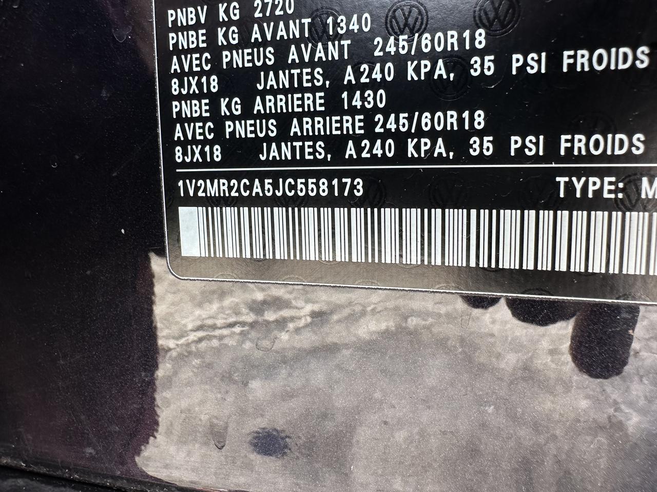 2018 Volkswagen Atlas HIGHLINE Photo