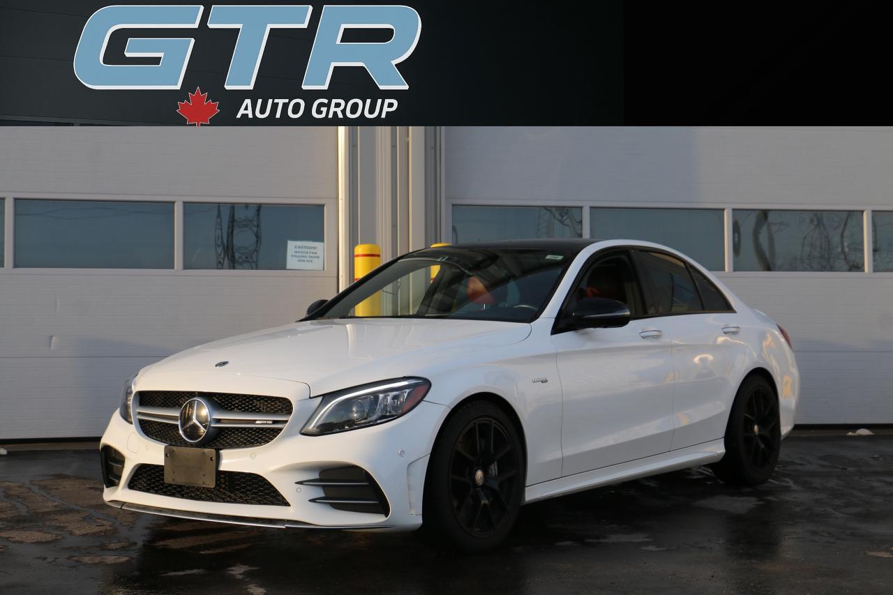 <p>Special Finance Price: $34,999 | Cash Price: $36,499<br>2019 Mercedes-Benz C43 AMG - No Accidents, Clean CarFax - Active Brake Assist, Lane Change Assist, Blind Spot Assist, Attention Assist, Ambient Lighting, Burmester Sound System, Leather, Keyless, 360 View Camera, Navigation, Panoramic Sunroof, Heated Seats, Power Memory Seat, Alloy Wheels, Bluetooth and More.<br>2 Set of Rims and Tires Included. OEM Set Included.&nbsp;<br>Odometer: 138,000 KM<br>Call Us: (705) 725-1487<br>GTR Auto Group<br>Location: 112 King St, Barrie, ON<br>Business Hours:<br>Monday - Friday: 10am - 6pm<br>Saturday: 10am - 5pm<br>Sunday : Closed<br>www.gtrautogroup.com<br>Apply for Financing Online: www.gtrautogroup.com/financing<br>All our vehicles go through an Ontario Standard Certification Inspection where we make sure the car is safe so you don&rsquo;t have to. An additional cost of $999 will be applied to all Certified vehicles. If not certified as per OMVIC regulations vehicle is not drivable, not certified and not e-tested. Each Certified vehicle comes with an Ontario Safety Certification and a 36-day or 2000 KM Safety Warranty. At GTR Auto Group, we are revolutionizing the car buying experience. Come see the difference. Full vehicle history is disclosed prior to closing a deal because we want you to know everything about your next vehicle. Countless Financing options are available including $0 DOWN!!! (O.A.C.) All credit types welcome! Bad/Good/No Credit, bankruptcy, consumer proposal, new to Canada, student. Hassle-free approvals. No matter what your credit situation is, You Are Approved. Conditions apply. We Accept Trade-Ins! Bring it by for an Appraisal. Multiple extended warranty options are available to choose from.<br>We Are Proud To Serve Clients All Over Canada & Ontario - Toronto, Markham, Richmond Hill, Mississauga, Oshawa, Etobicoke, Newmarket, Pickering, Whitby, Ajax, North York, Scarborough, Barrie, Orangeville, Waterloo, Milton, Kitchener, Ottawa, Aurora, London, Kingston, Hamilton, Muskoka, Belleville, Brant, Brantford, Brockville, Cornwall, Windsor, Sudbury, Guelph, Orillia, Sarnia, Timmins, Thunder Bay, Welland, Pembroke, St Catharines, St. Thomas, Thorold, Ottawa, Owen Sound, Haldimand County, Kenora and Niagara Falls.<br>PRICES DISPLAYED: HST and licensing fees are not included.<br>FINANCING OPTIONS: Enjoy rates as low as 6.99% with $0 down and no payments for 3 months (O.A.C). Our expert financing team partners with major banks and lenders to secure the lowest rates and most flexible terms for your car loan. A $999 financing fee applies.<br>We strive to provide accurate and up-to-date listing information; however, GTR Auto Group is not responsible for any errors, omissions, or typographical mistakes. Prices are subject to change without notice. Please contact us to confirm details.</p>